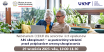 Webinarium dla seniorów i ich opiekunów „ABC ubezpieczeń – co powinniśmy wiedzieć przed podpisaniem umowy ubezpieczenia”