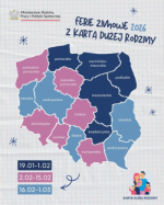 Ferie zimowe z Kartą Dużej Rodziny